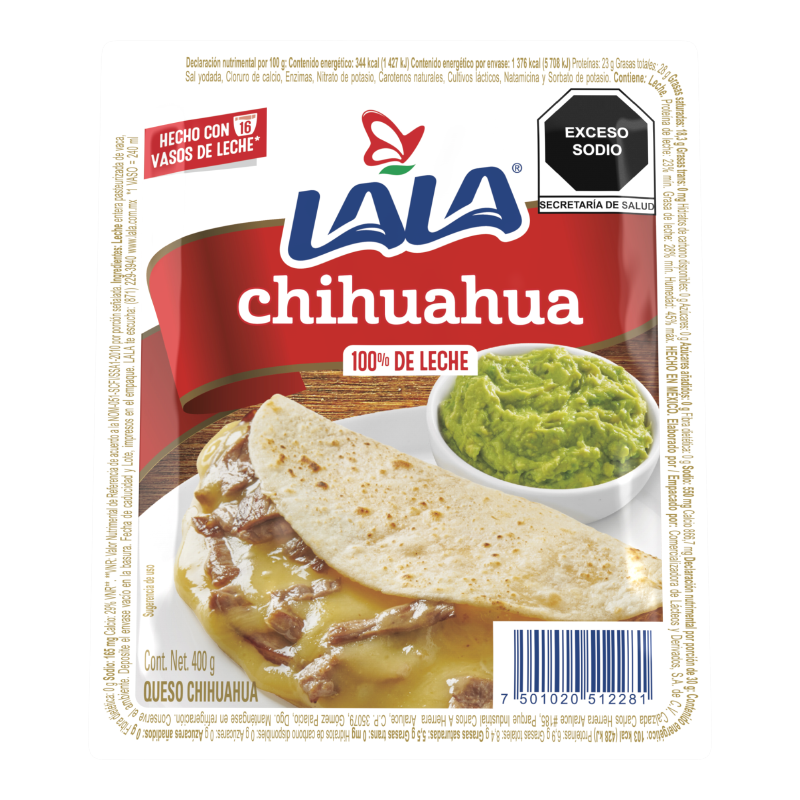 Queso Chihuahua Lala