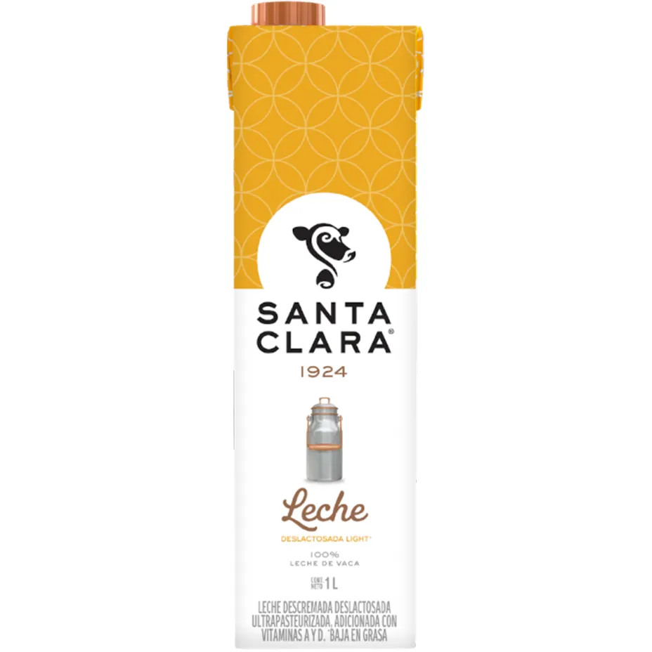 Leche Deslactosada Light Santa Clara