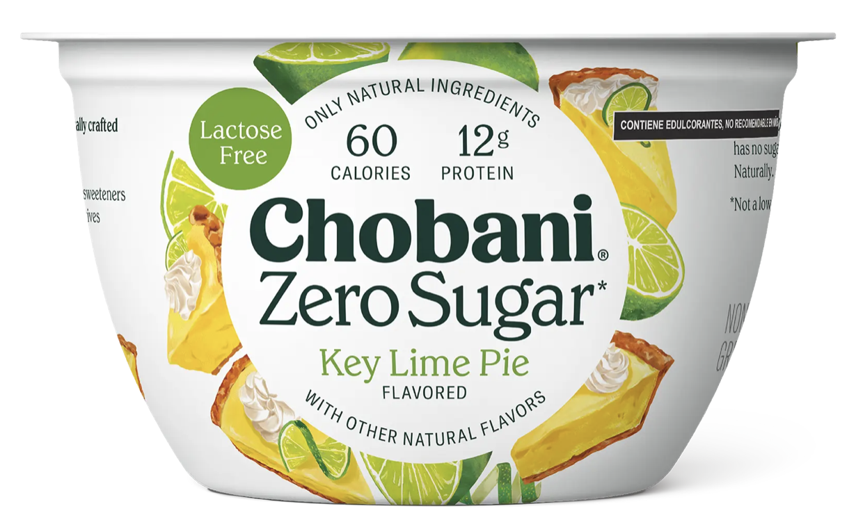 Chobani zero sugar-Key lime pie