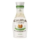Bebida Califia Farms de almendra original sin endulzar