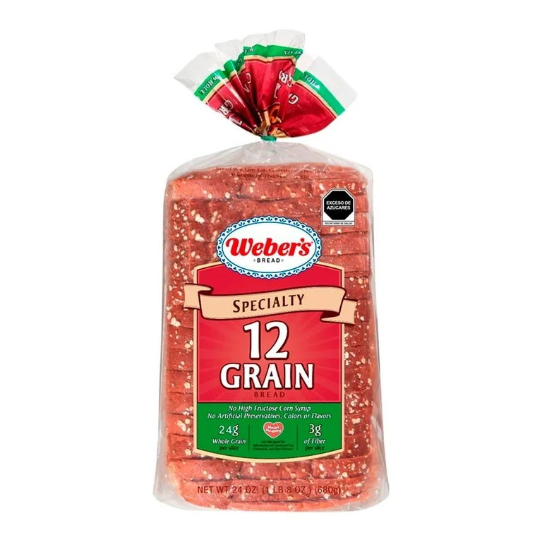 Pan Weber's 12 granos 680 g