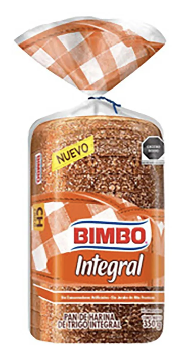 Pan Bimbo integral 350 g