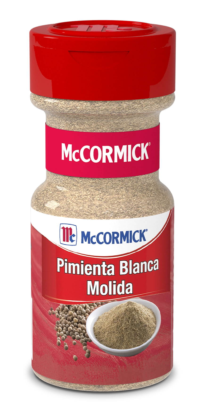 Pimienta blanca molida McCormick - 66g