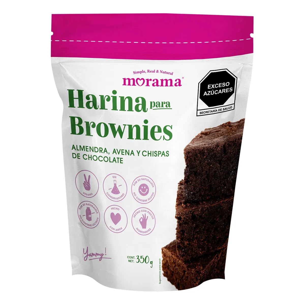 Harina para Brownies keto morama