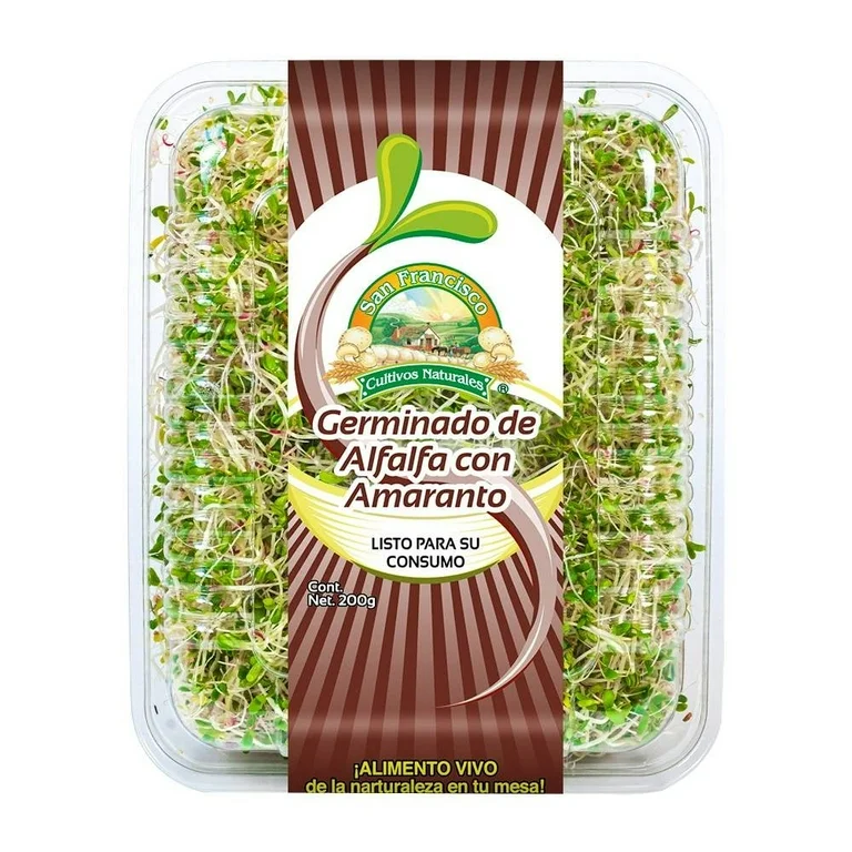 Germinado de alfalta con amaranto San Francisco Cultivos Naturales 200 g