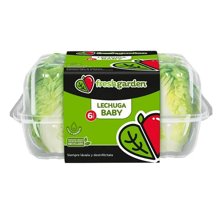 Lechuga Fresh Garden baby 6 piezas