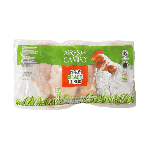 Aires de Campo  Pierna de Pollo Orgánico 1 kg