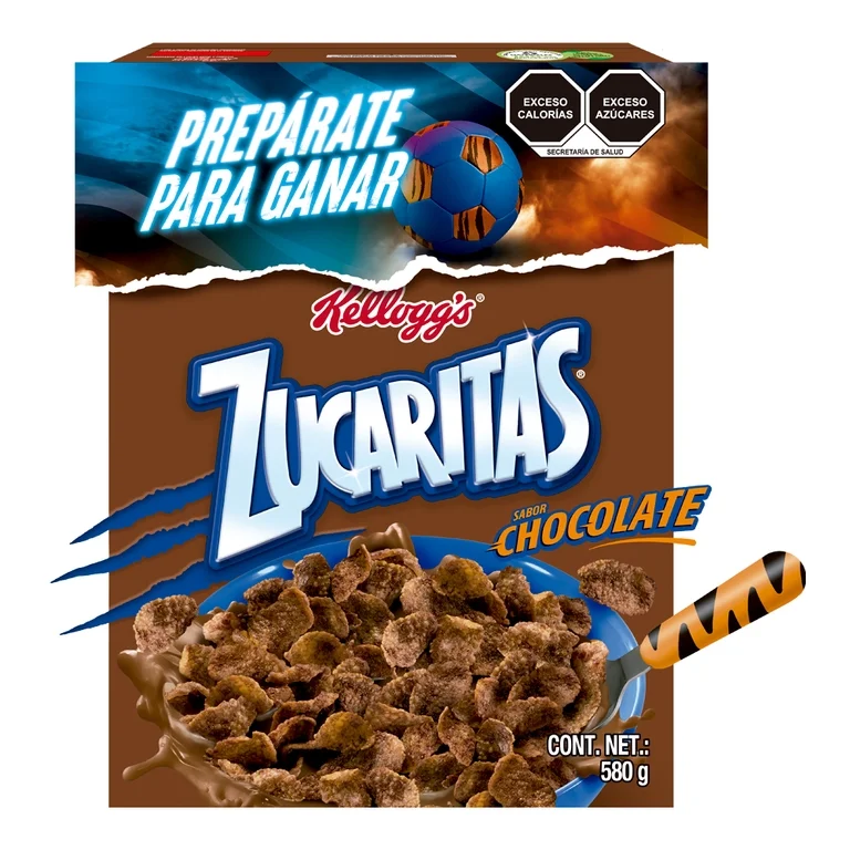 Cereal Kellogg's Zucaritas Sabor a Chocolate 580 g