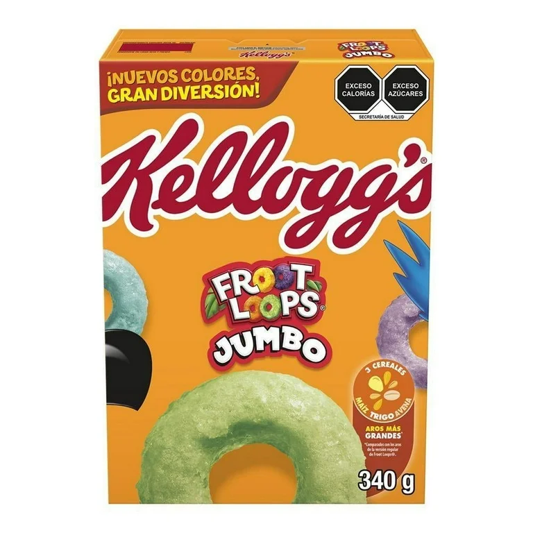 Cereal Kellogg's Froot Loops Jumbo 340 g