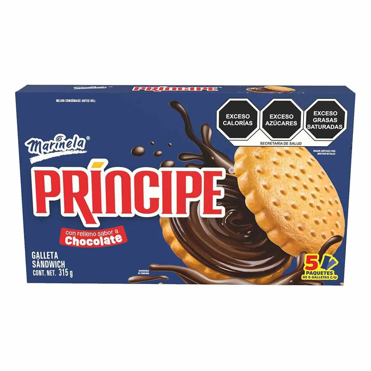 Galletas Príncipe Chocolate