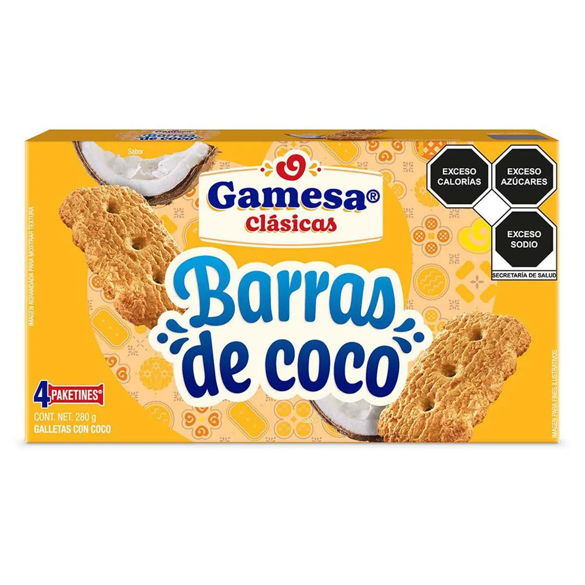 Galletas Barra de Coco