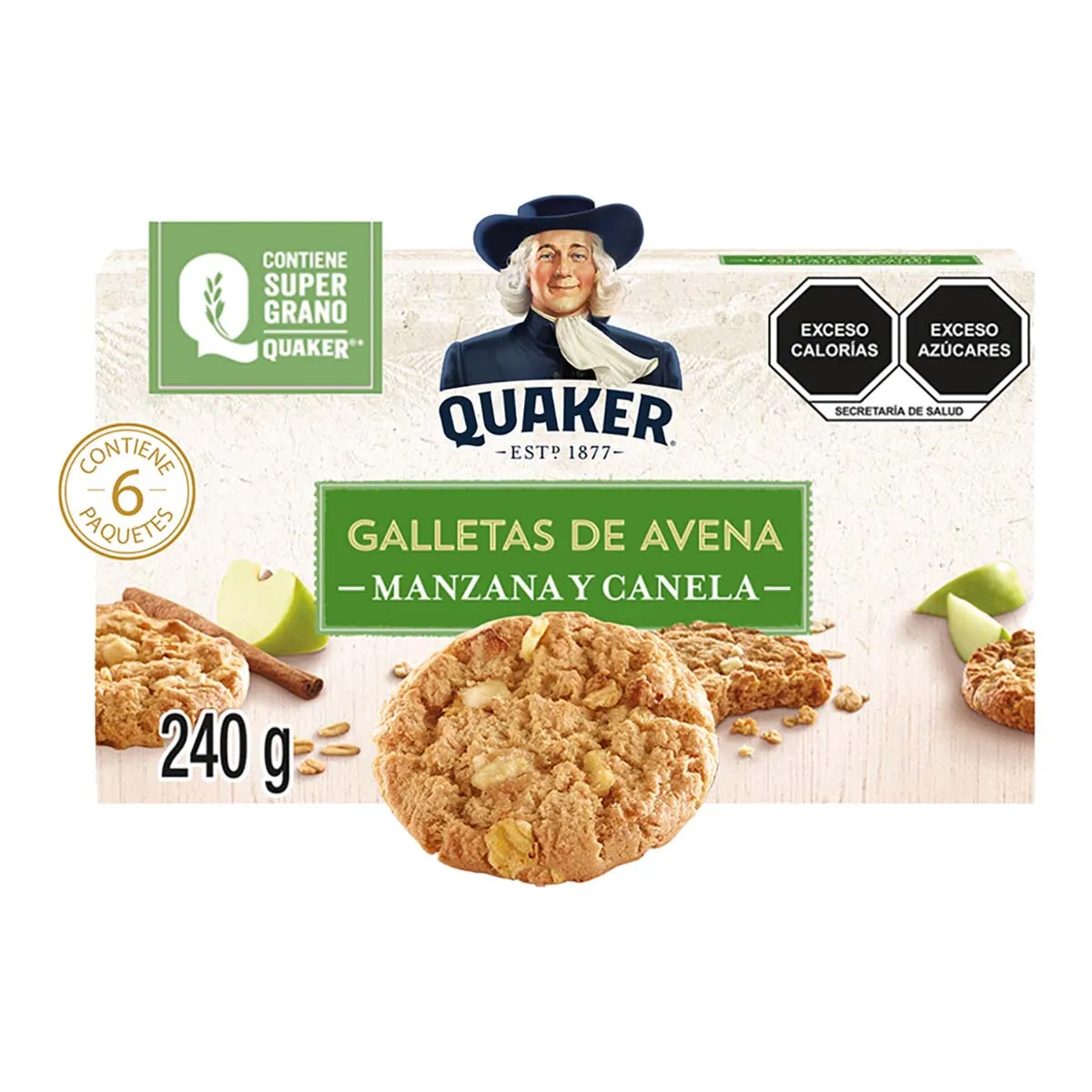 Galletas De Avena Manzana Y Canela