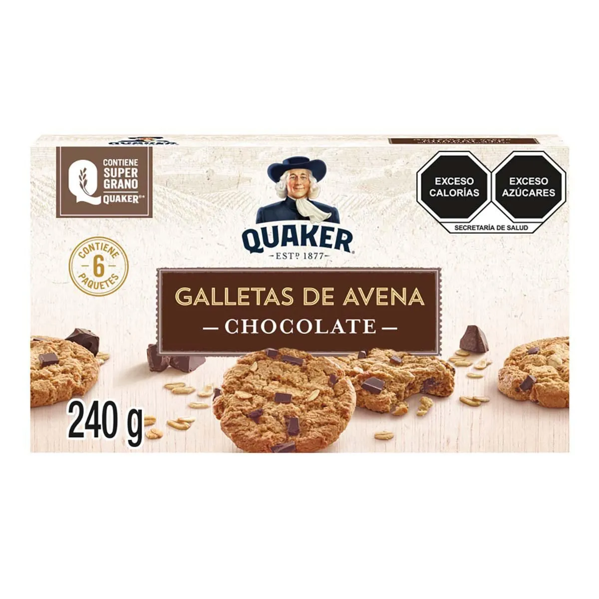 Galletas De Avena Chocolate