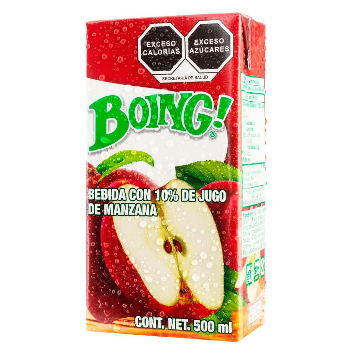 Bebida con Jugo de Manzana