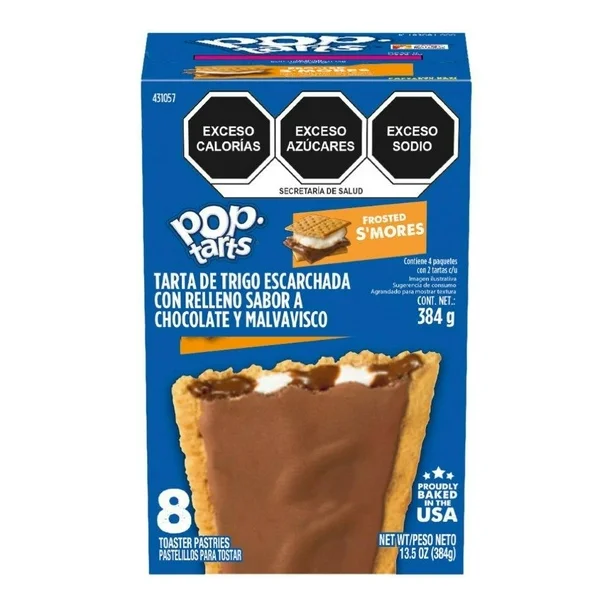 Tartas Kellogg's Pop Tarts Sabor Frosted Smores 384 g