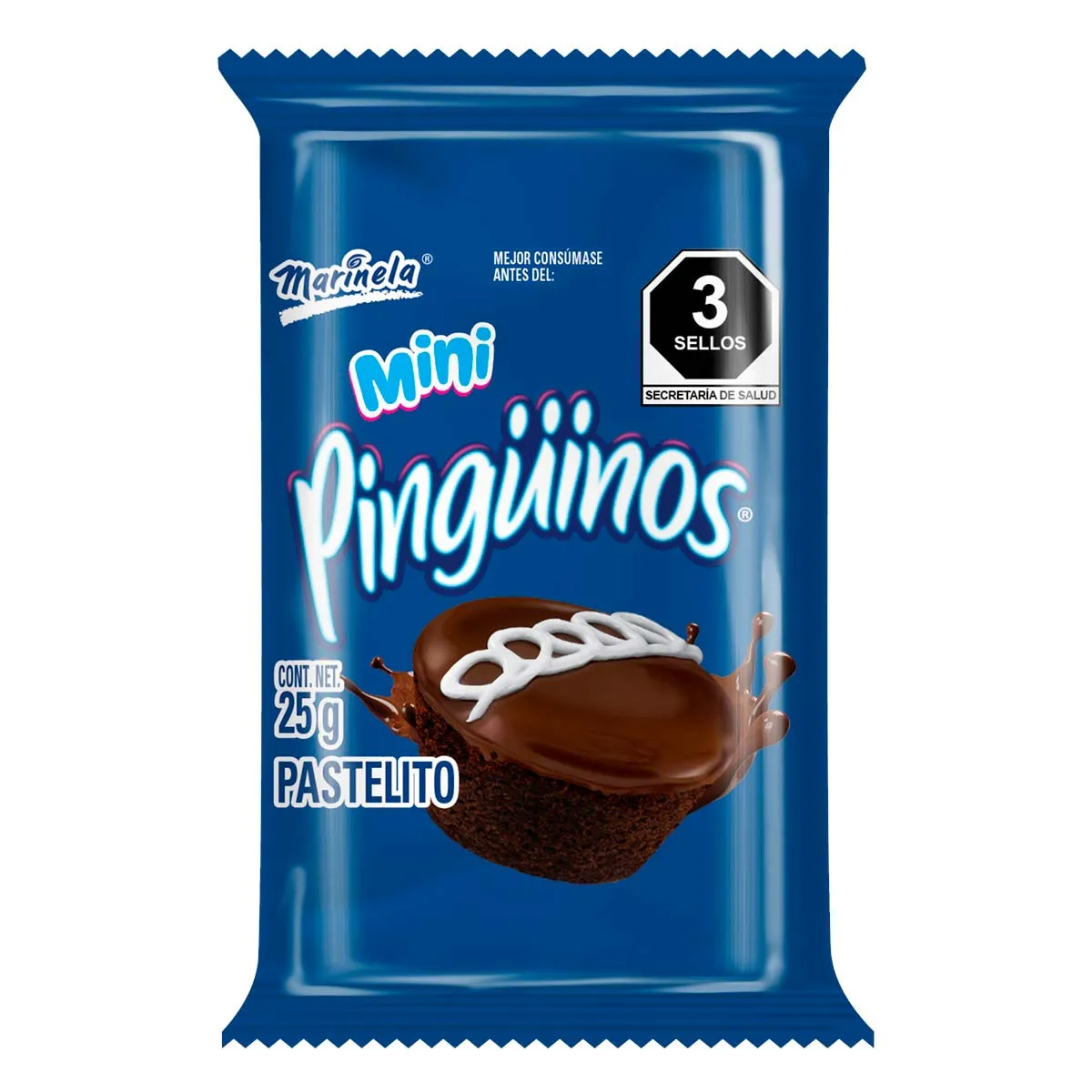Pastelito Marinela Pinguino mini
