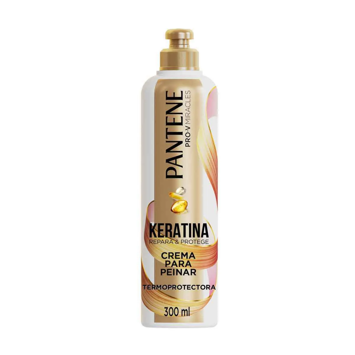 Crema para peinar termoprotectora Pantene Keratina con Pro Vitamina B5