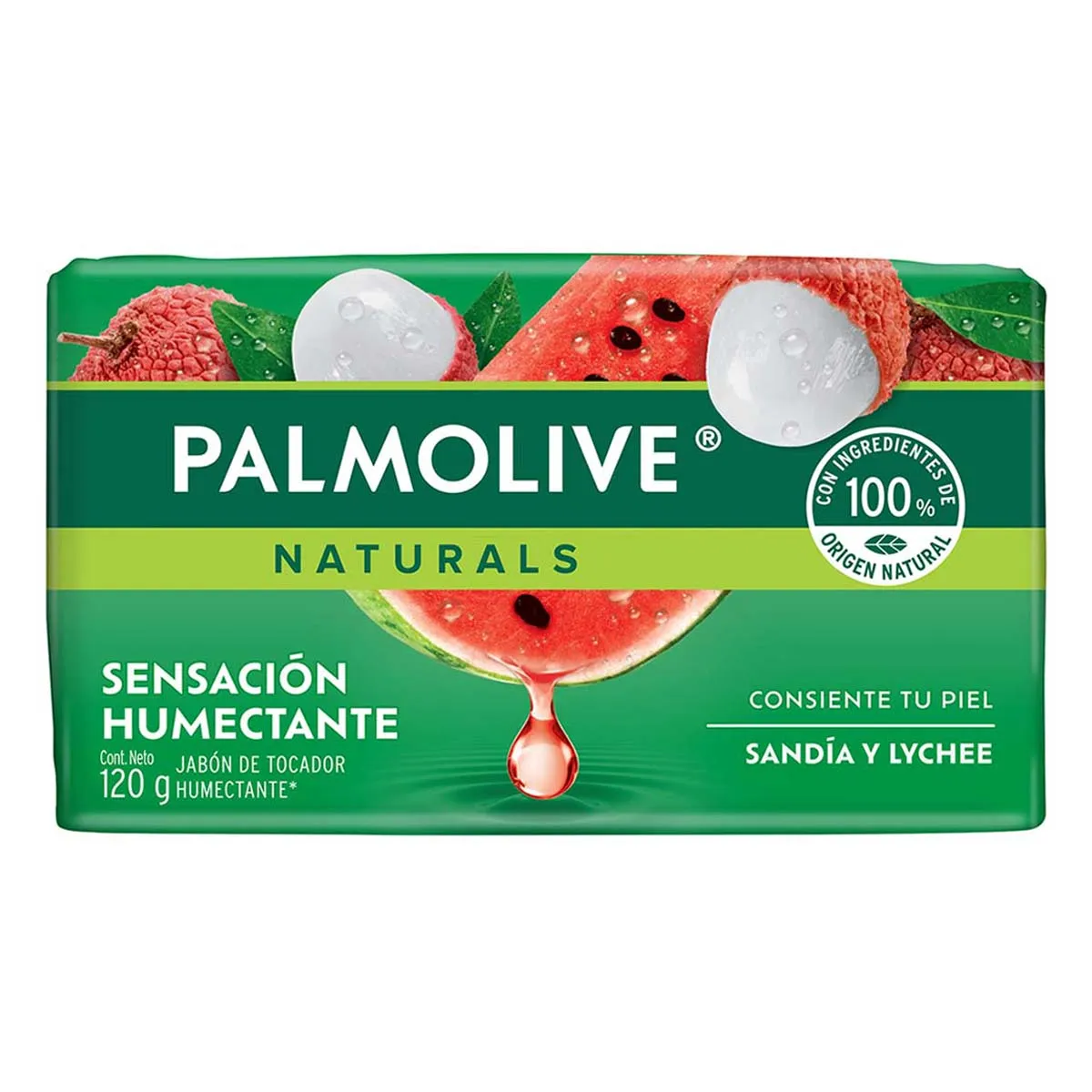 Jabón de Tocador Palmolive Naturals Sandía y Lychee