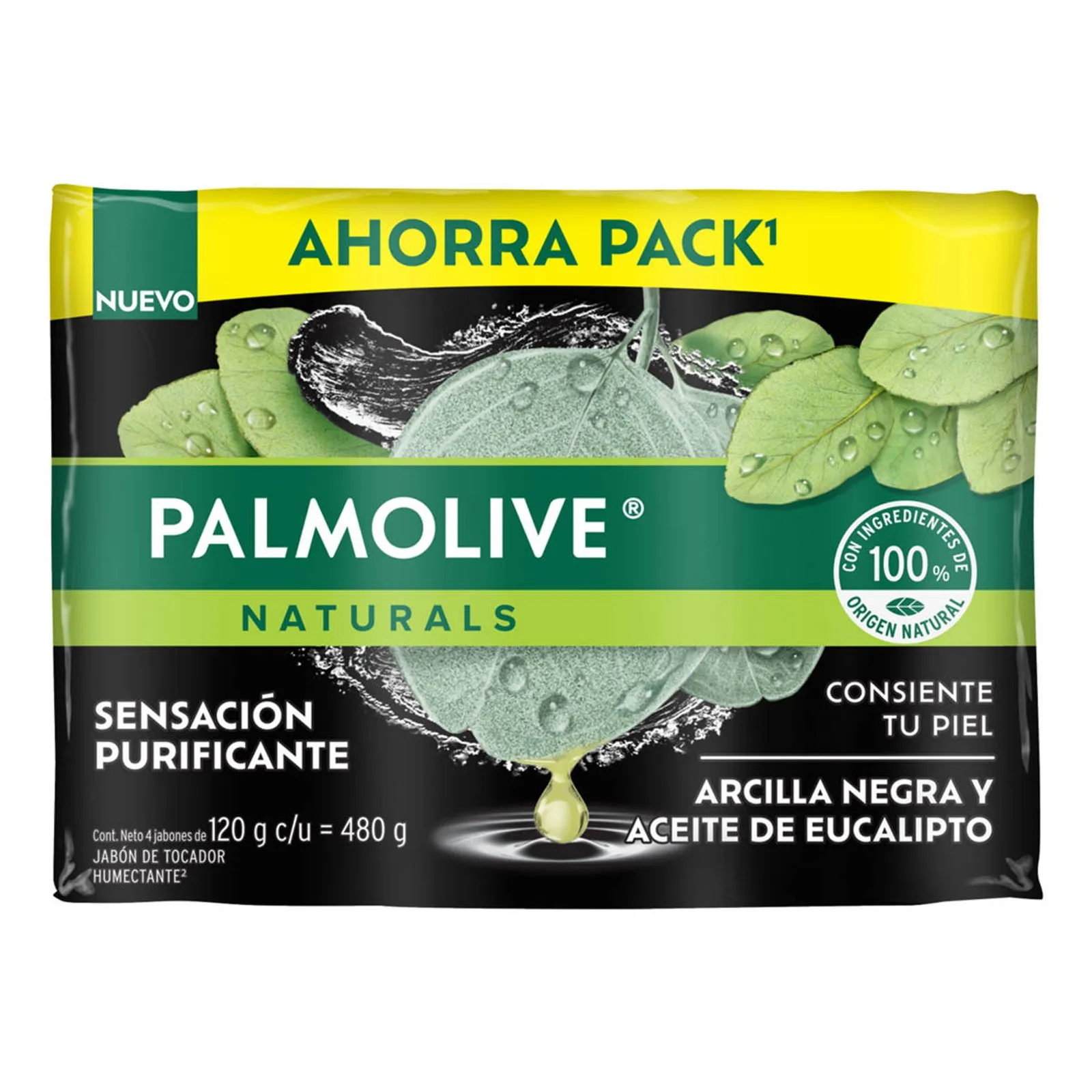 Jabón en Barra Palmolive Natural Sensación Purificante
