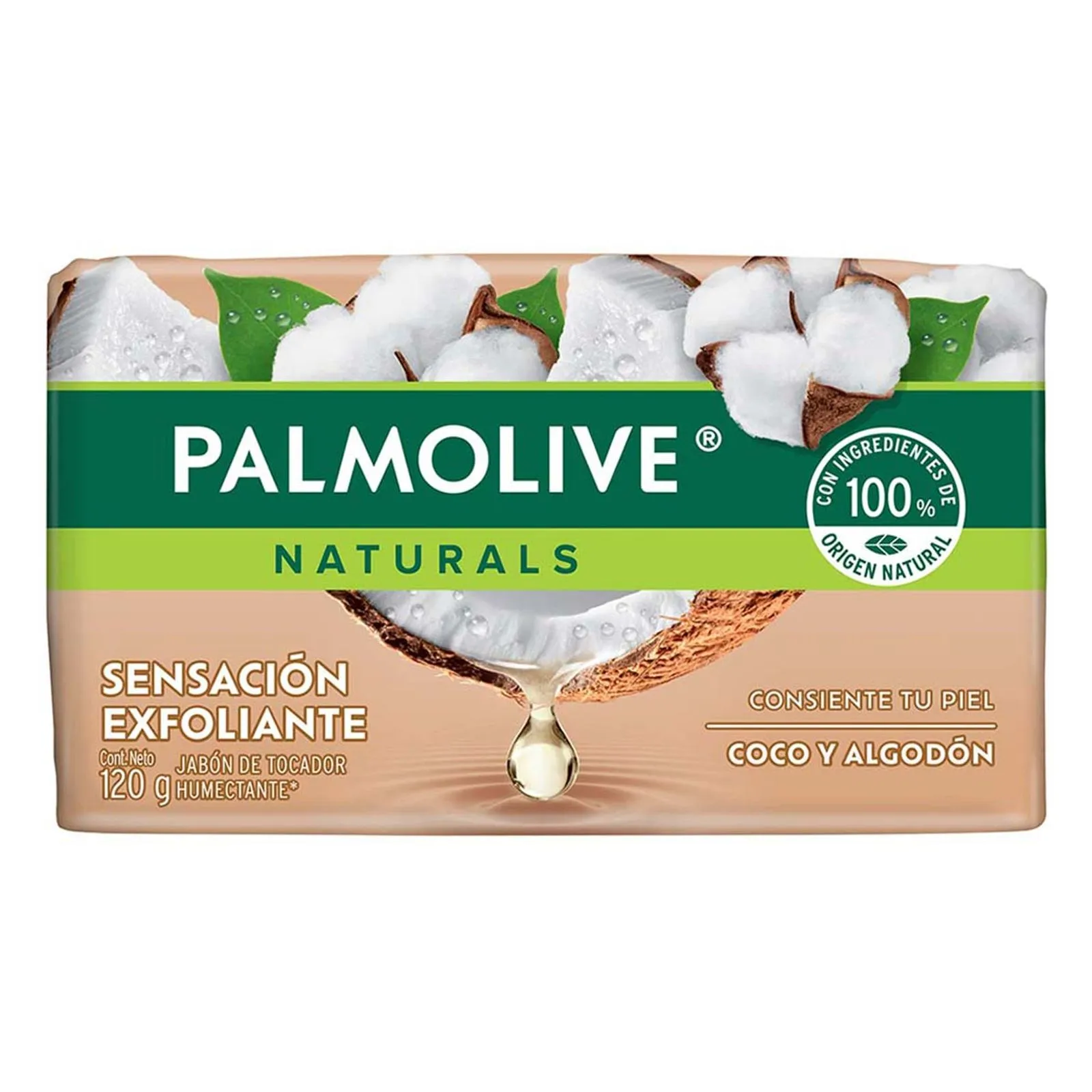 Jabón de Tocador Palmolive Naturals Coco y Algodón