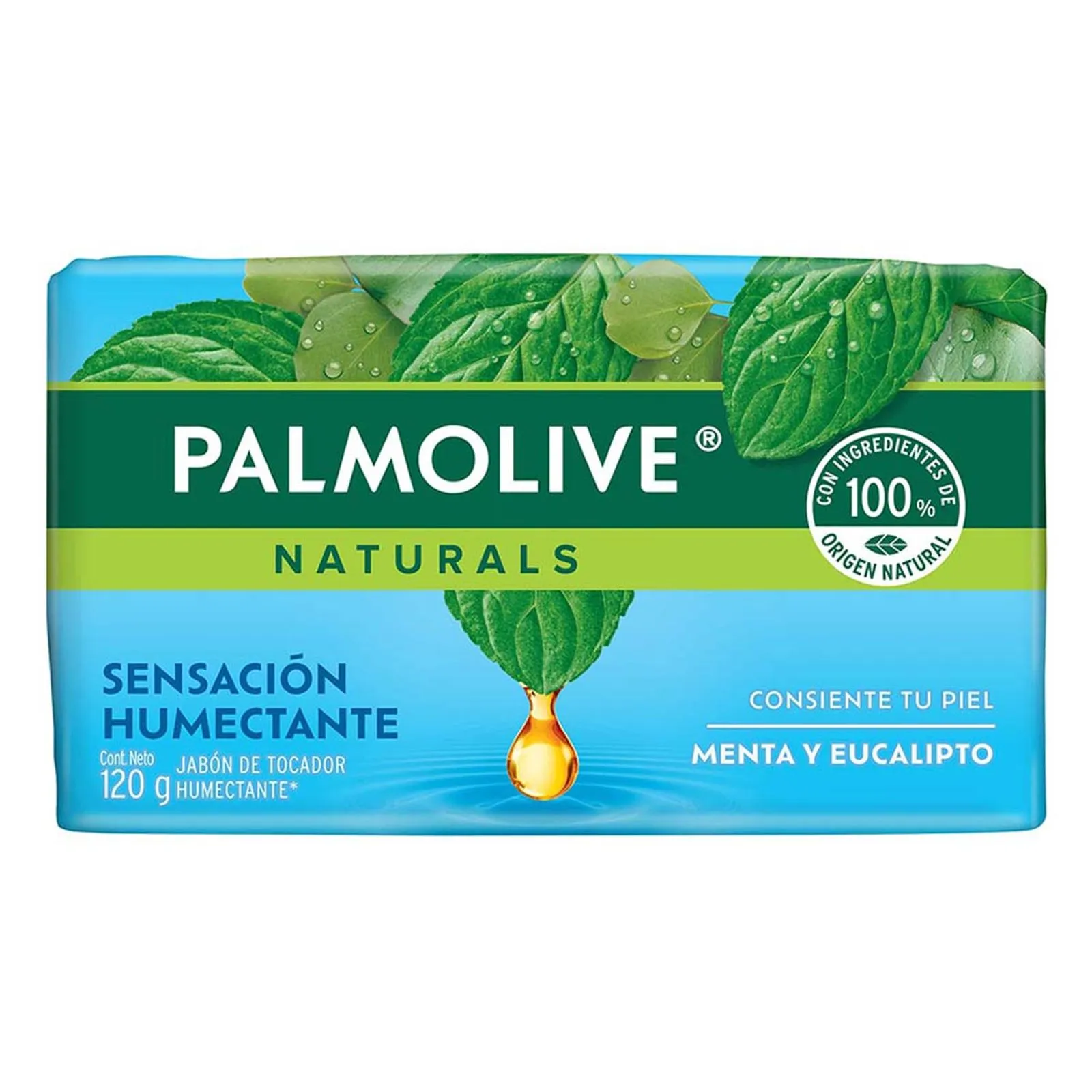 Jabón de Tocador Palmolive Naturals Menta y Eucalipto
